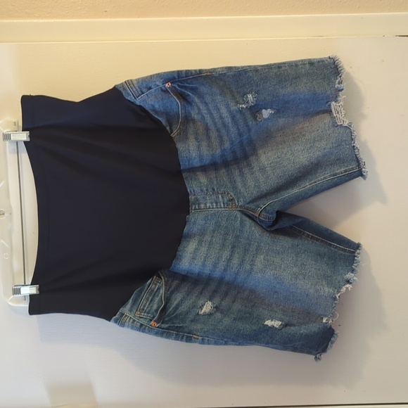 Time and Tru Pants - Maternity Denim Shorts